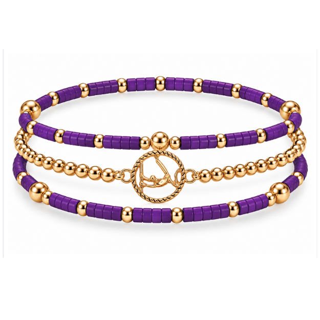 Gymnastics Bracelet Stack