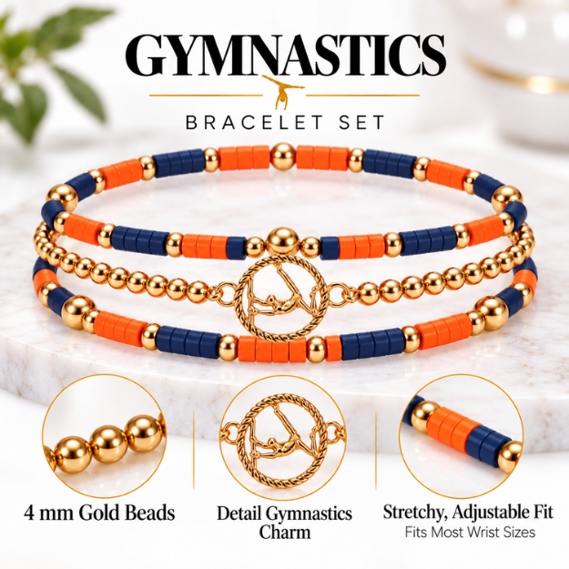 Gymnastics Bracelet Stack