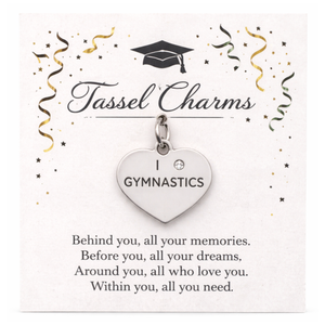 Gymnastics Graduation Tassel Charm