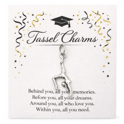 Gymnastics Graduation Tassel Charm