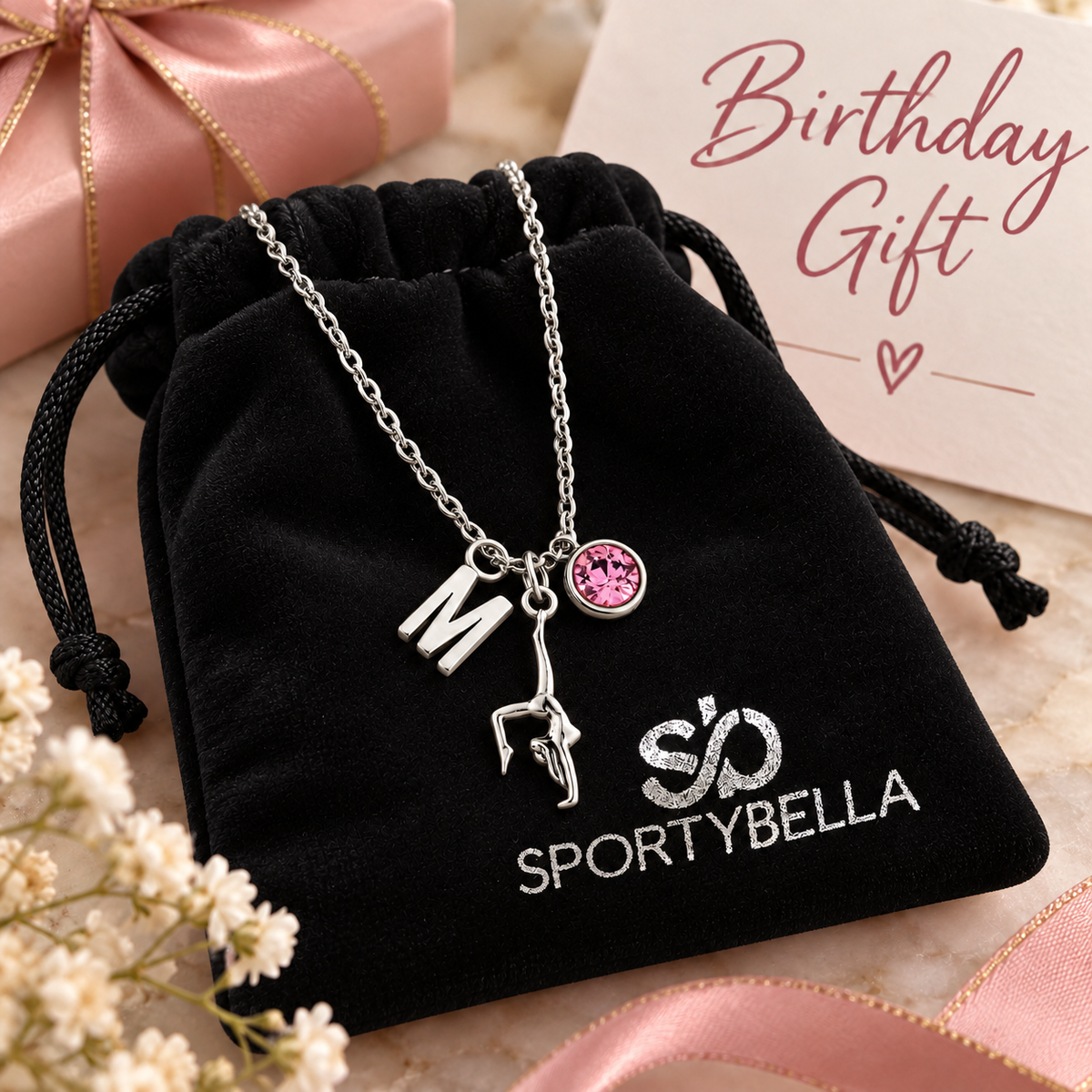 Personalized Gymnastics Necklace