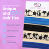 Soccer Hair Ties- Pick Color