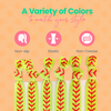 Girls Softball Hair Ties Set