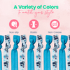 Girls Figure Skating Hair Ties Set - 5 pack
