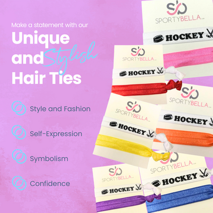 Ice Hockey Hair Accessories - Pick Color