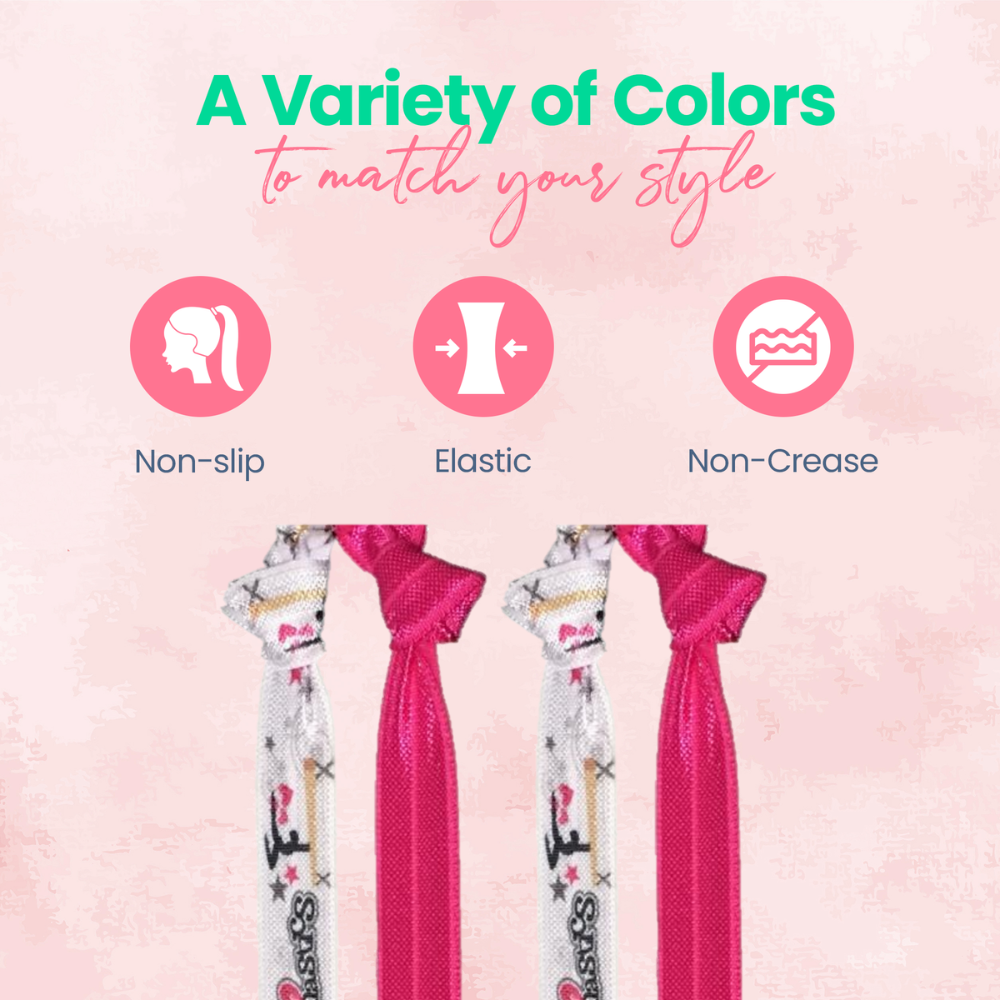 Gymnastics Hair Ties - 2pcs