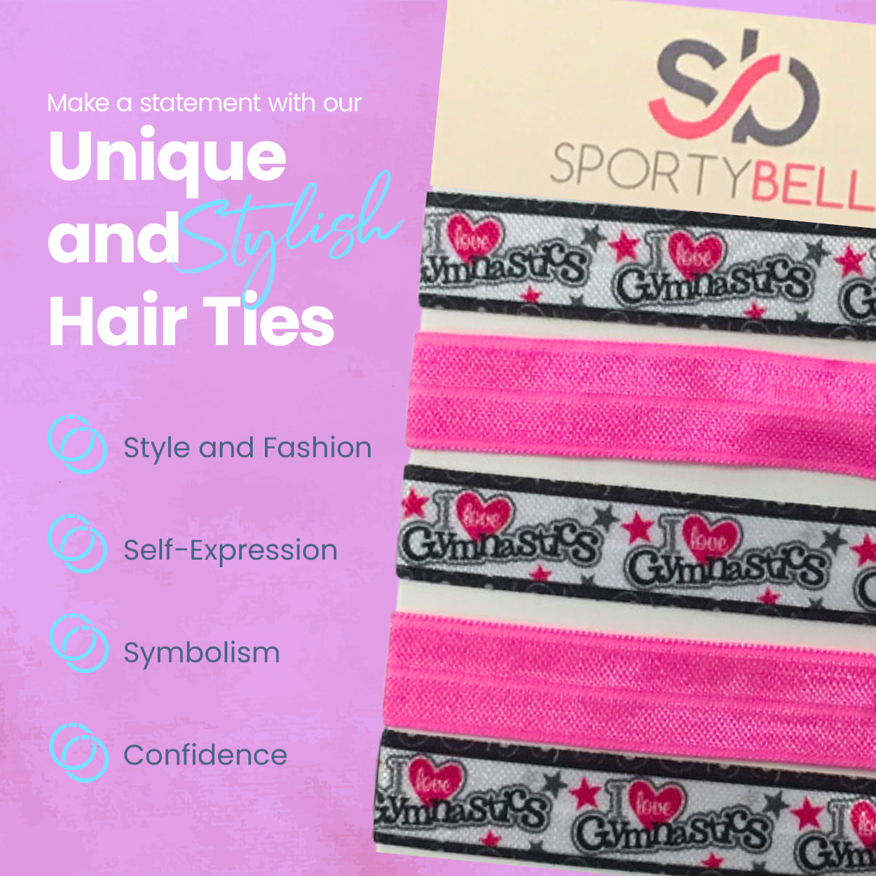 Gymnastics Hair Ties