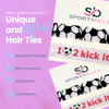 Soccer Hair Ties- 2pc Set