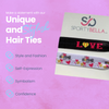 Softball Love Hair Ties - 2pc