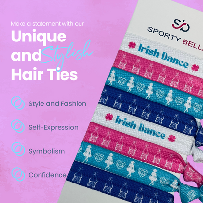Irish Dance Hair Ties Set
