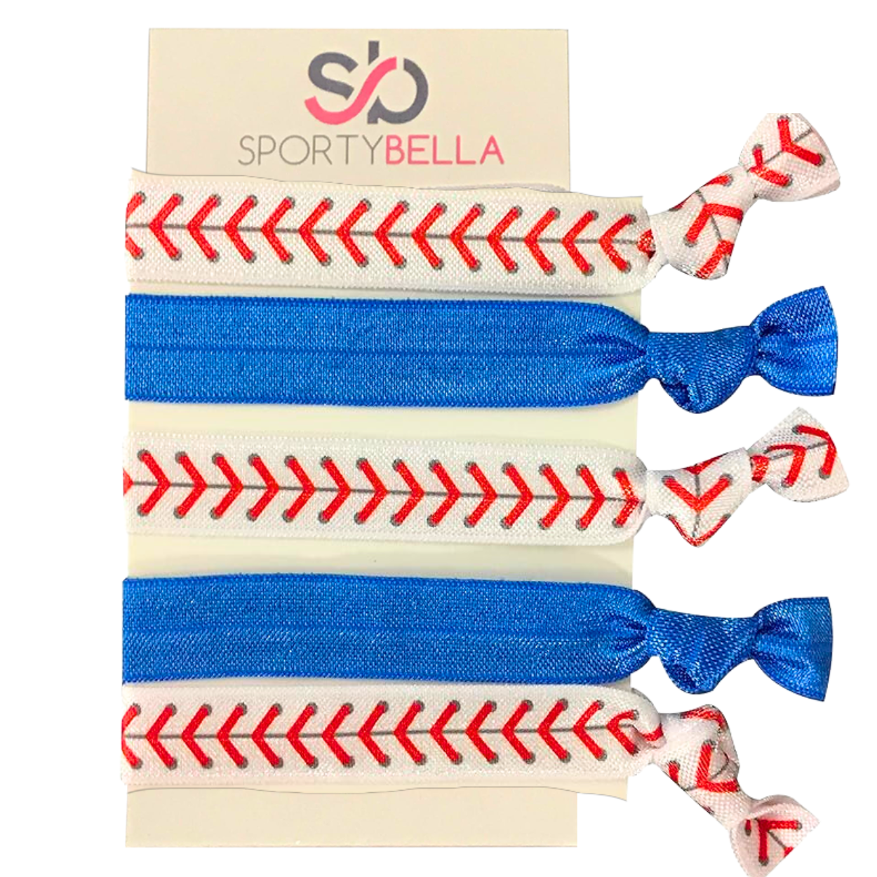 Baseball Hair Ties Set