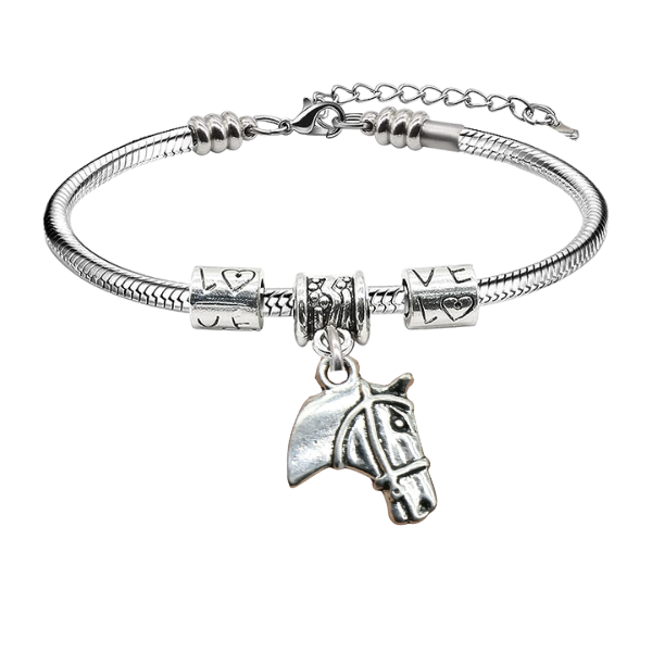 Horse Shoe Charm Bracelet