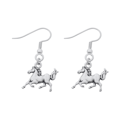 Horse Charm Earrings