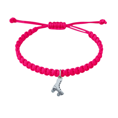 Roller Skate - Roller Derby Adjustable Bracelet - Pick Color