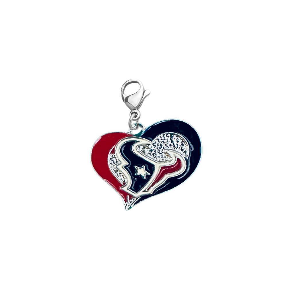 Houston Texans Clip On Zipper Pull