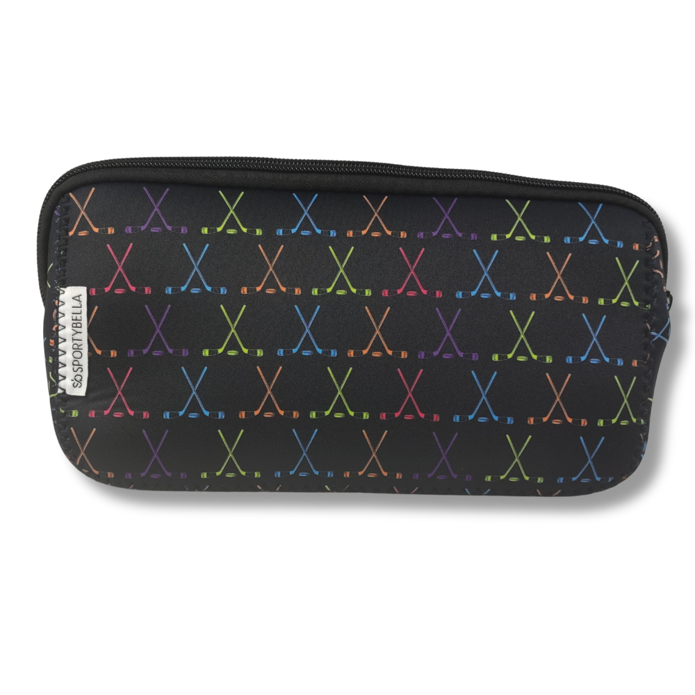 Ice Hockey Cosmetic Bag