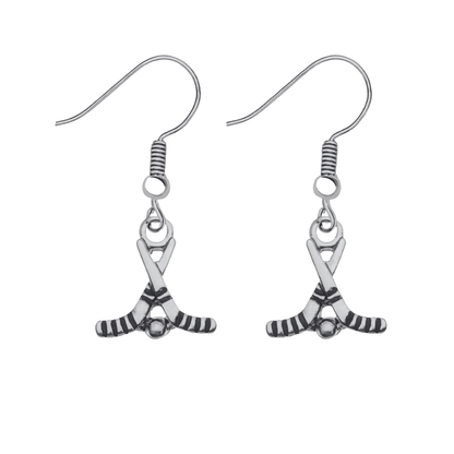 Ice Hockey Stick Earrings