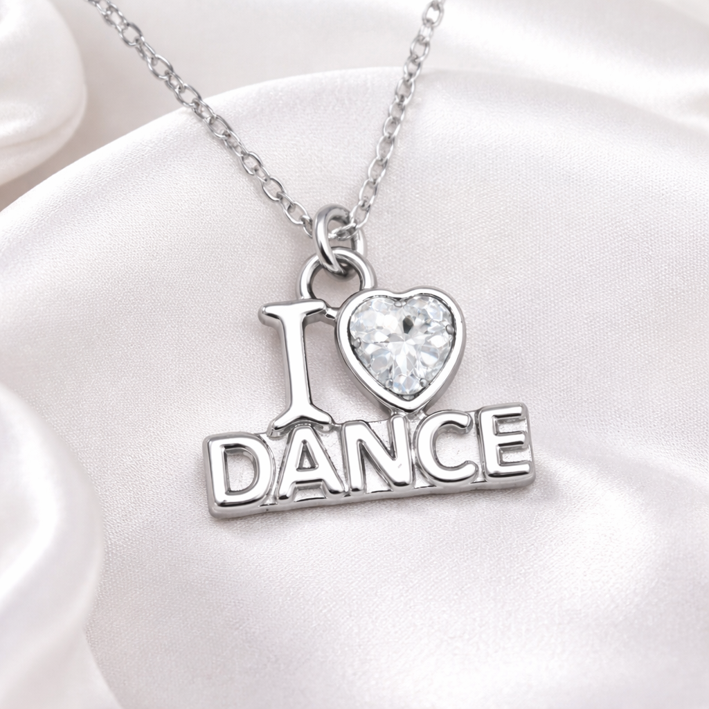 I Love Dance Necklace
