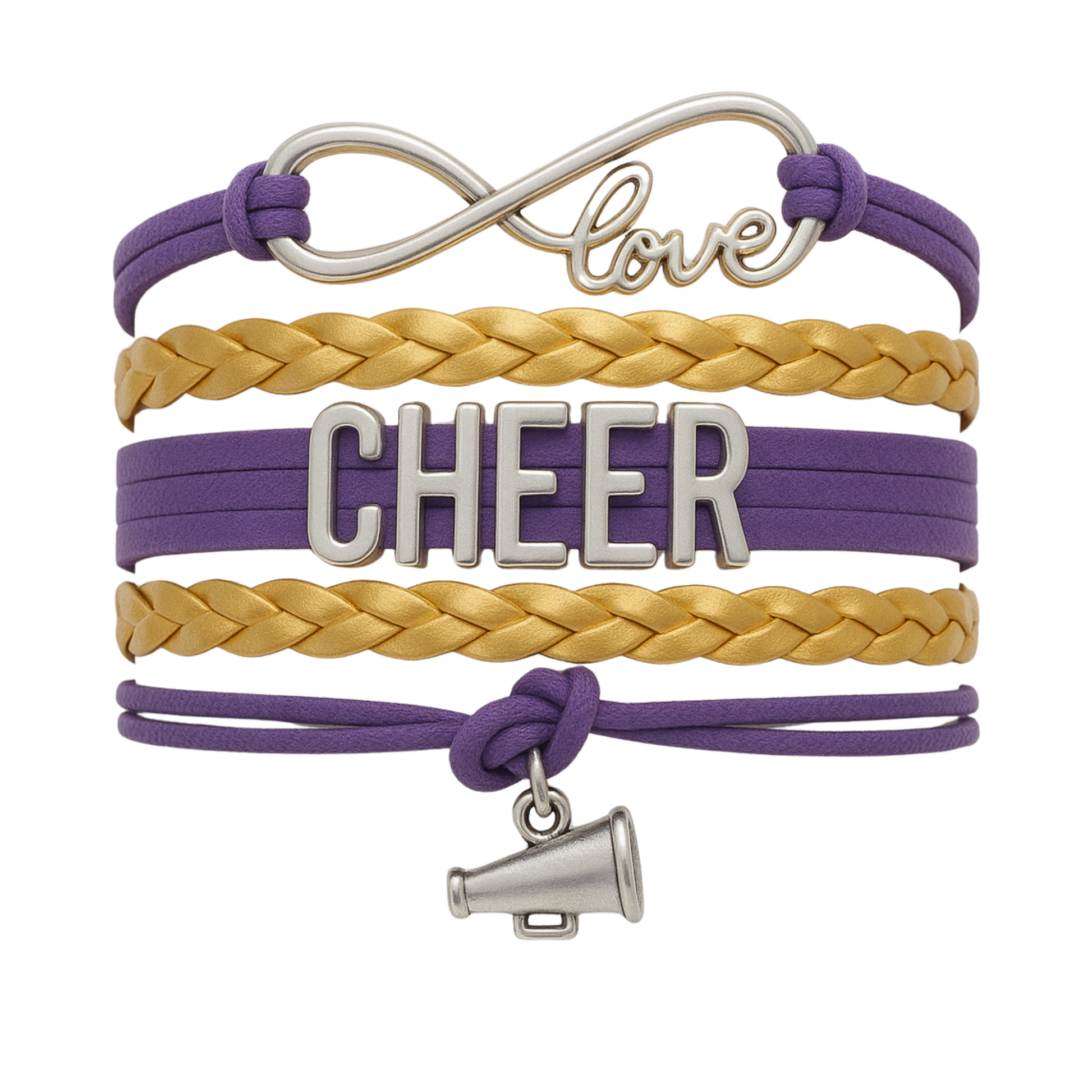 Adoro il braccialetto di perline di argilla cheerleader - Italia Adoro il braccialetto di perline di argilla cheerleader - Italia
