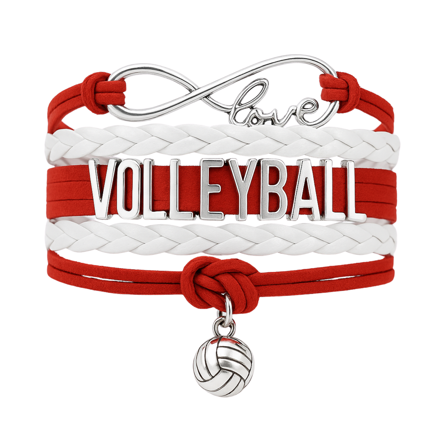 Girls Volleyball Bracelet-15 Team Colors