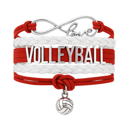 Volleyball Love Bracelet - Pick Your Team Colors