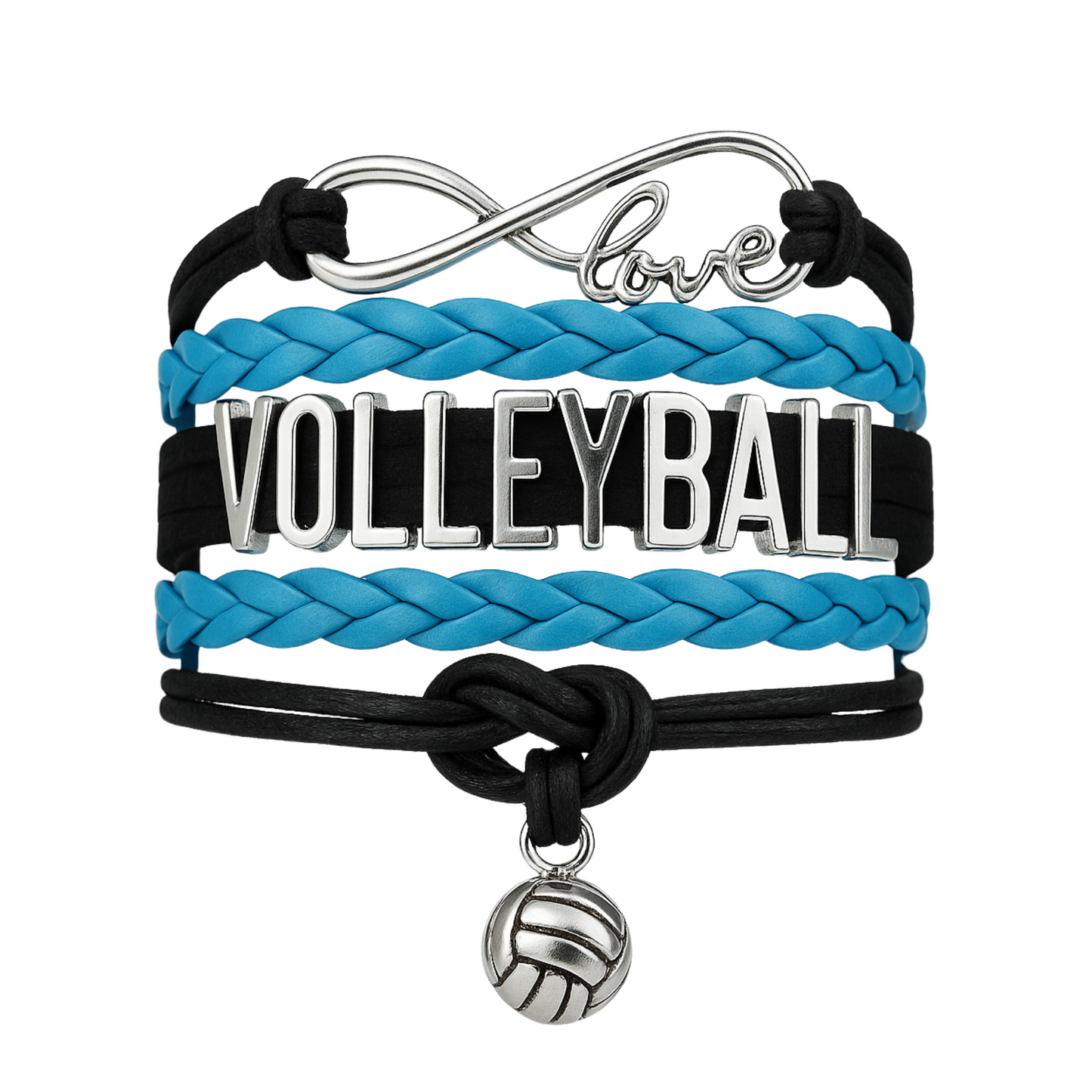 Volleyball Love Bracelet - Pick Your Team Colors