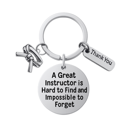 Instructor Keychain- Great Instructor is Hard to Find