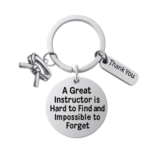 Instructor Keychain- Great Instructor is Hard to Find
