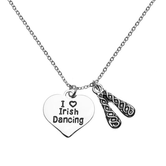 Love Irish Dance Necklace
