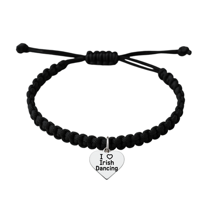 Irish Dance Adjustable Rope Bracelet