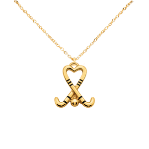 Play With Heart Field Hockey Necklace