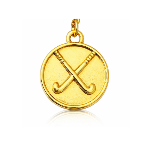 Field Hockey Circle Charm