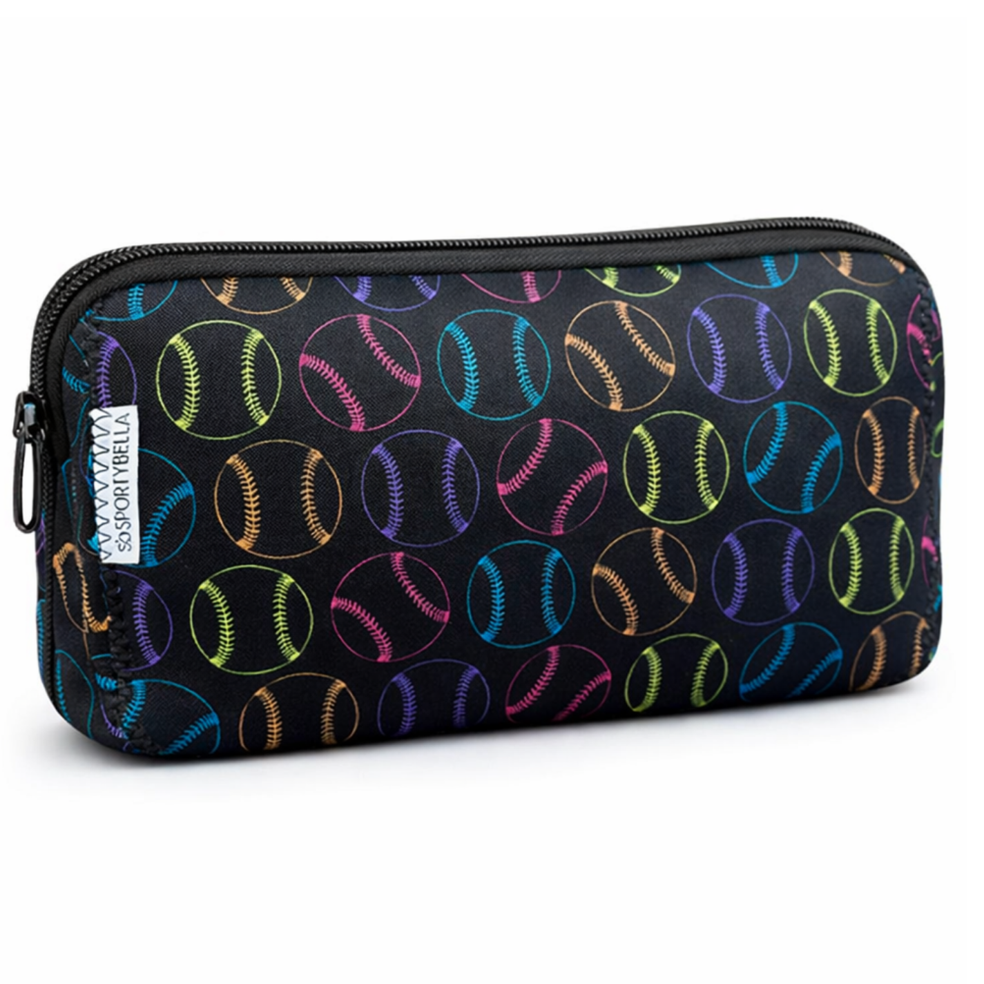 Softball Cosmetic Bag