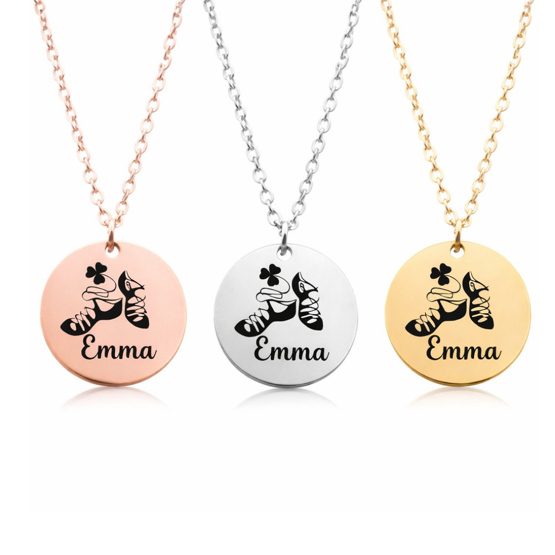 Personalized Irish Dance Necklace