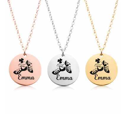 Personalized Irish Dance Necklace