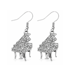 Piano CZ Earrings