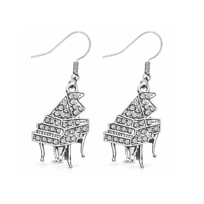 Piano CZ Earrings