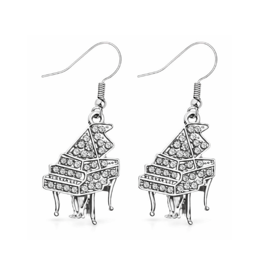 Piano CZ Earrings