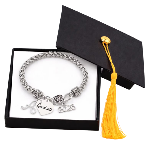 Personalized Graduation Bracelet 2026