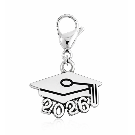 2026 Graduation Clip On Charm