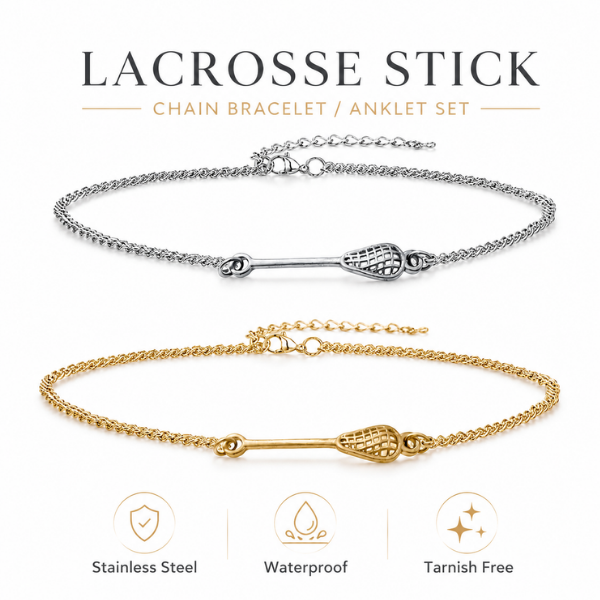 Lacrosse Chain Bracelet