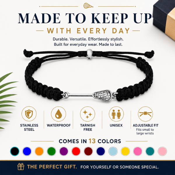 Lacrosse Rope Bracelet - Pick Color