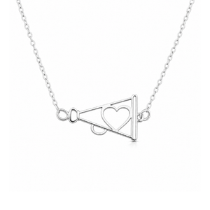 Cheer Megaphone Necklace