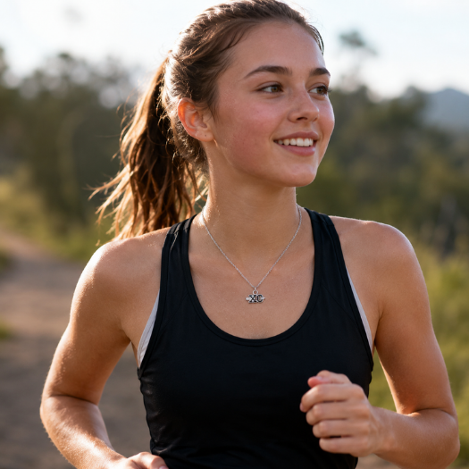 Cross Country -XC Necklace