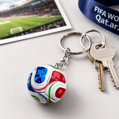 World Cup Soccer Keychain