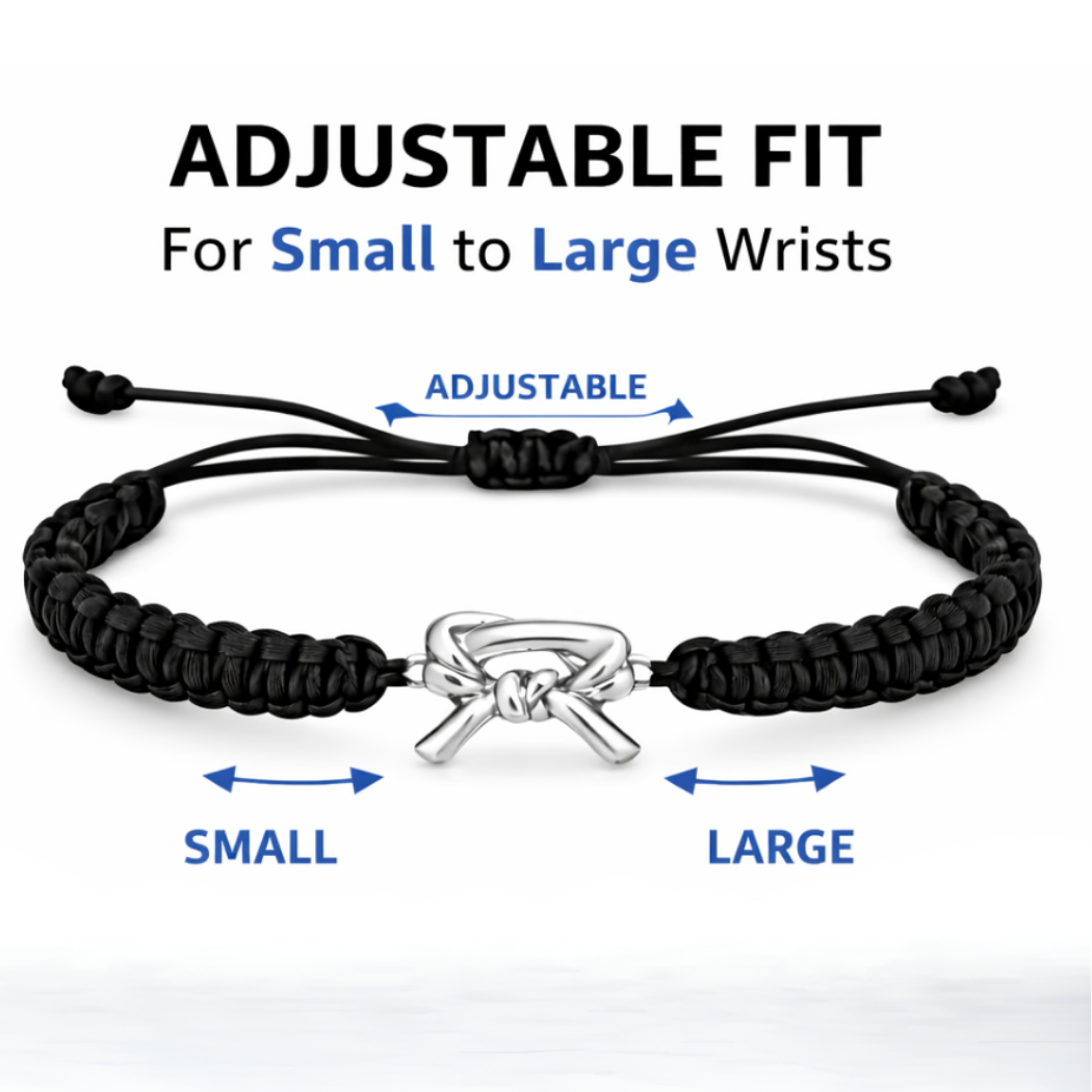 Martial Arts Belt Bracelet - Pick Color