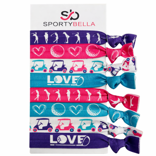Golf Girl Hair Ties