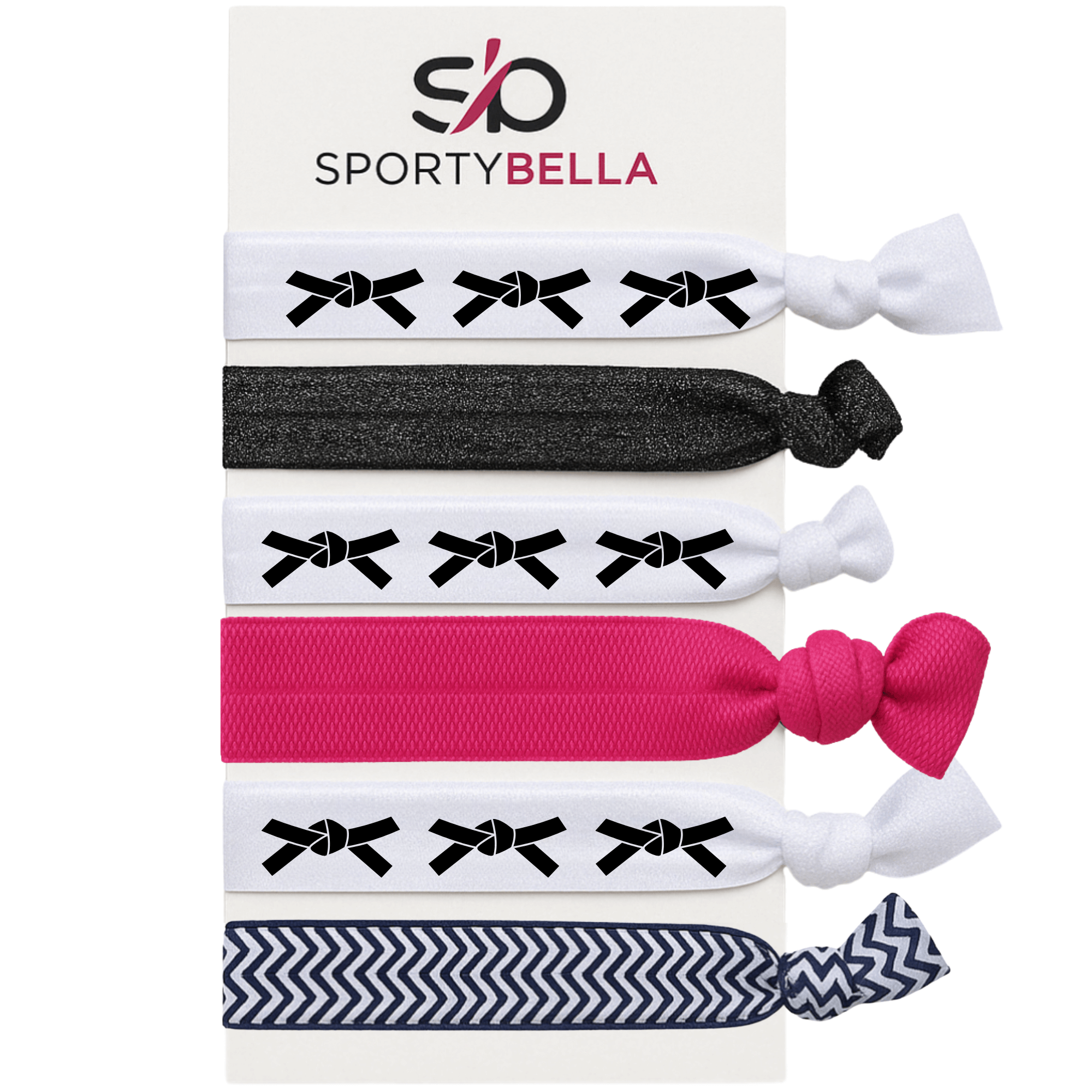 Martial Arts Belt Hair Ties
