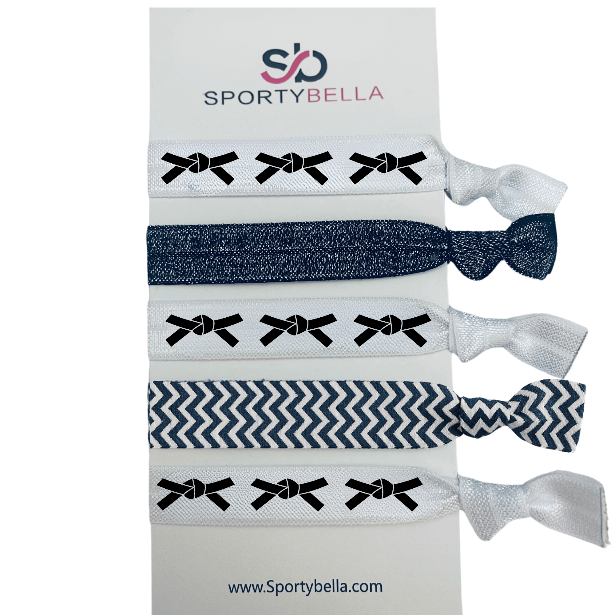 Martial Arts Belt Hair Ties