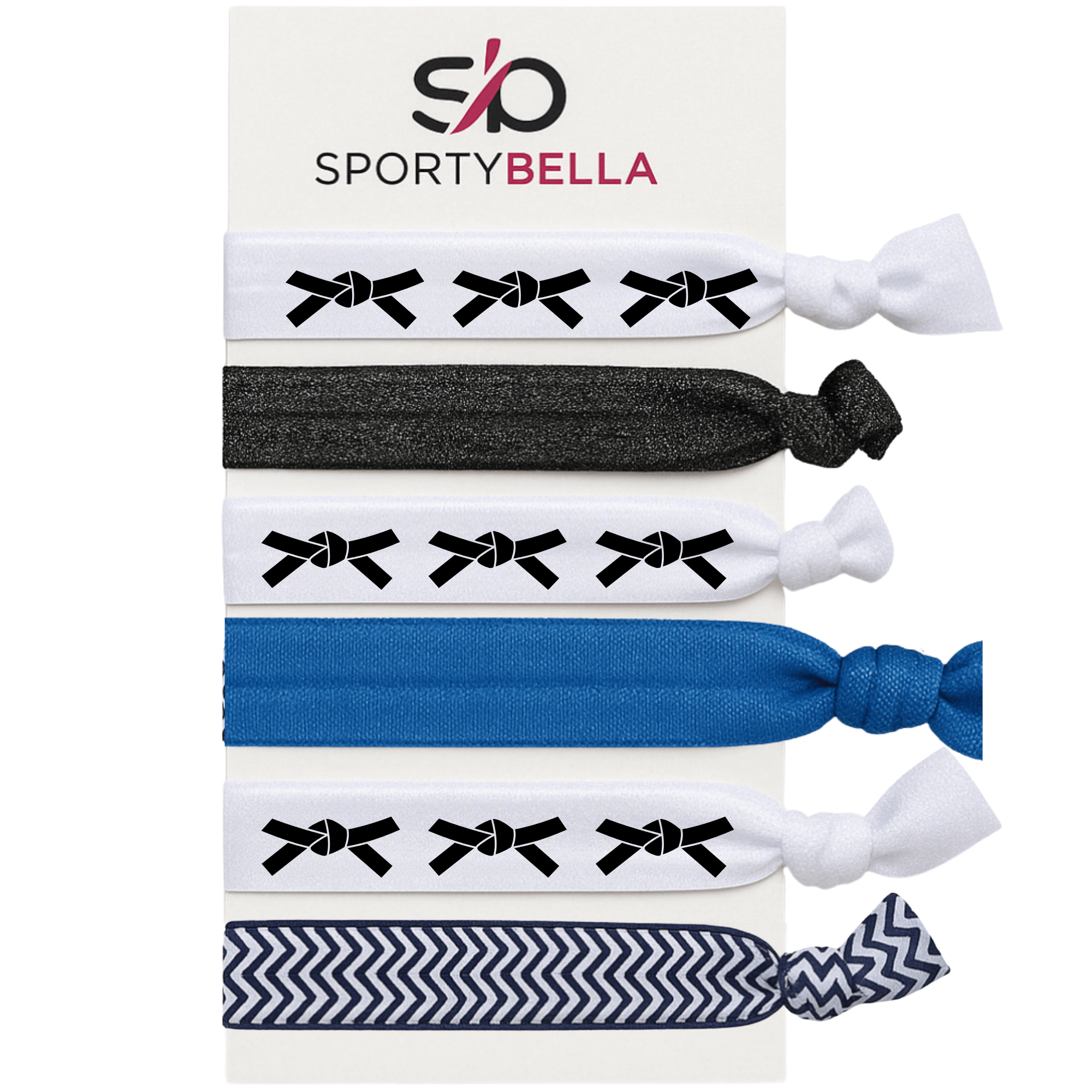 Martial Arts Belt Hair Ties